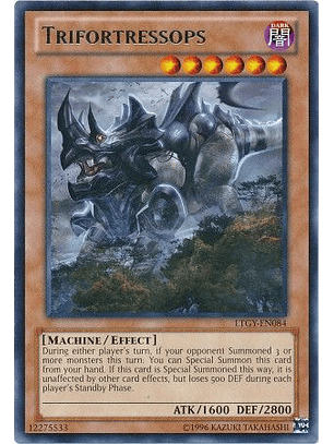 Trifortressops - LTGY-EN084 - Rare Unlimited