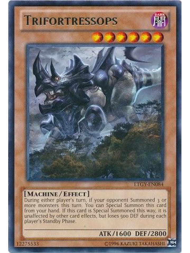 Trifortressops - LTGY-EN084 - Rare Unlimited 1