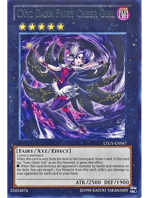 CXyz Dark Fairy Cheer Girl - LTGY-EN047 - Rare Unlimited