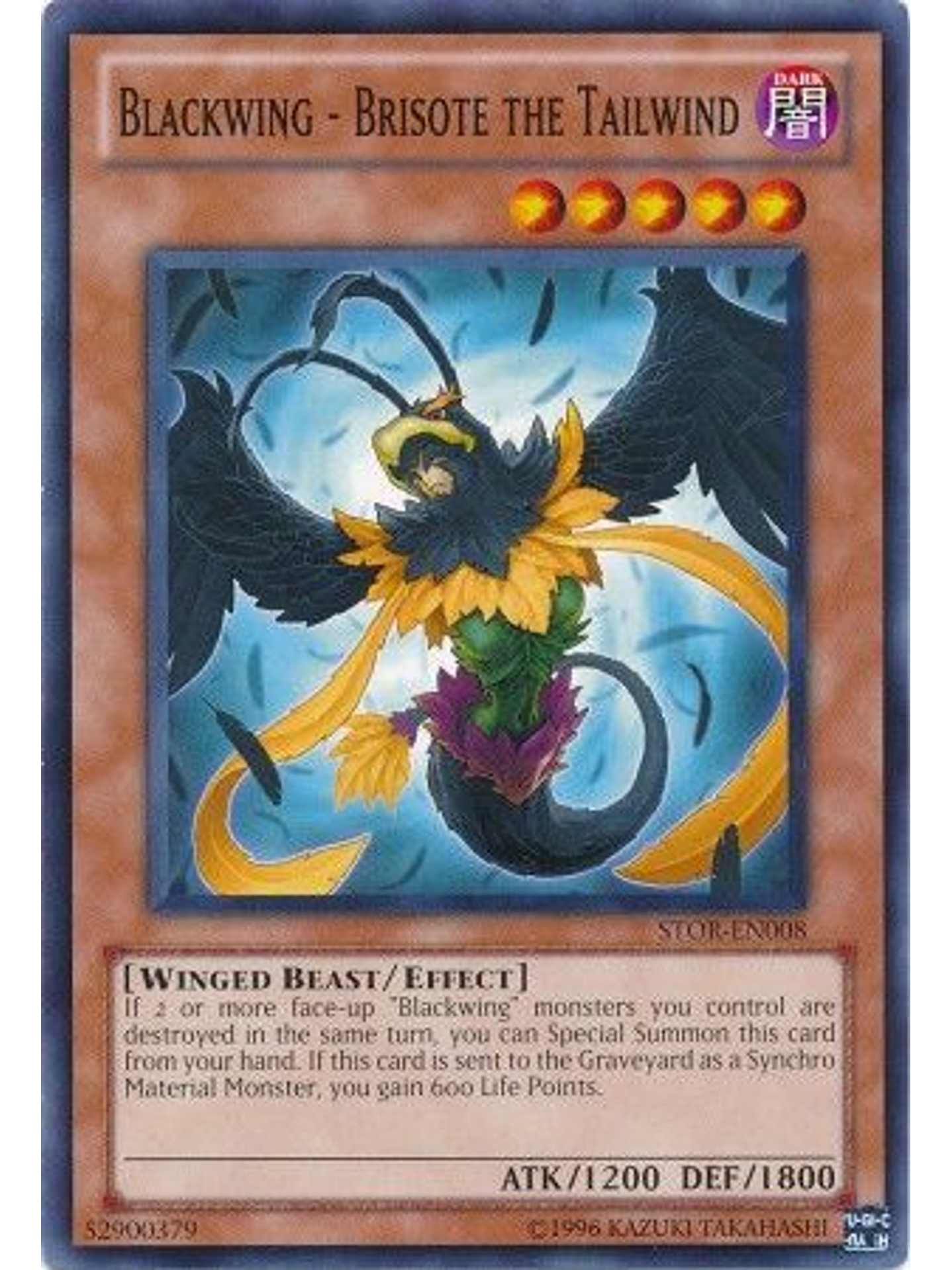 Blackwing - Brisote the Tailwind - STOR-EN008 - Common Unlimited 1