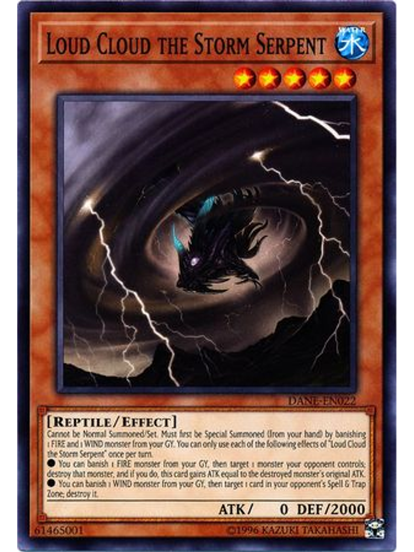 Loud Cloud the Storm Serpent - DANE-EN022 - Common Unlimited 1