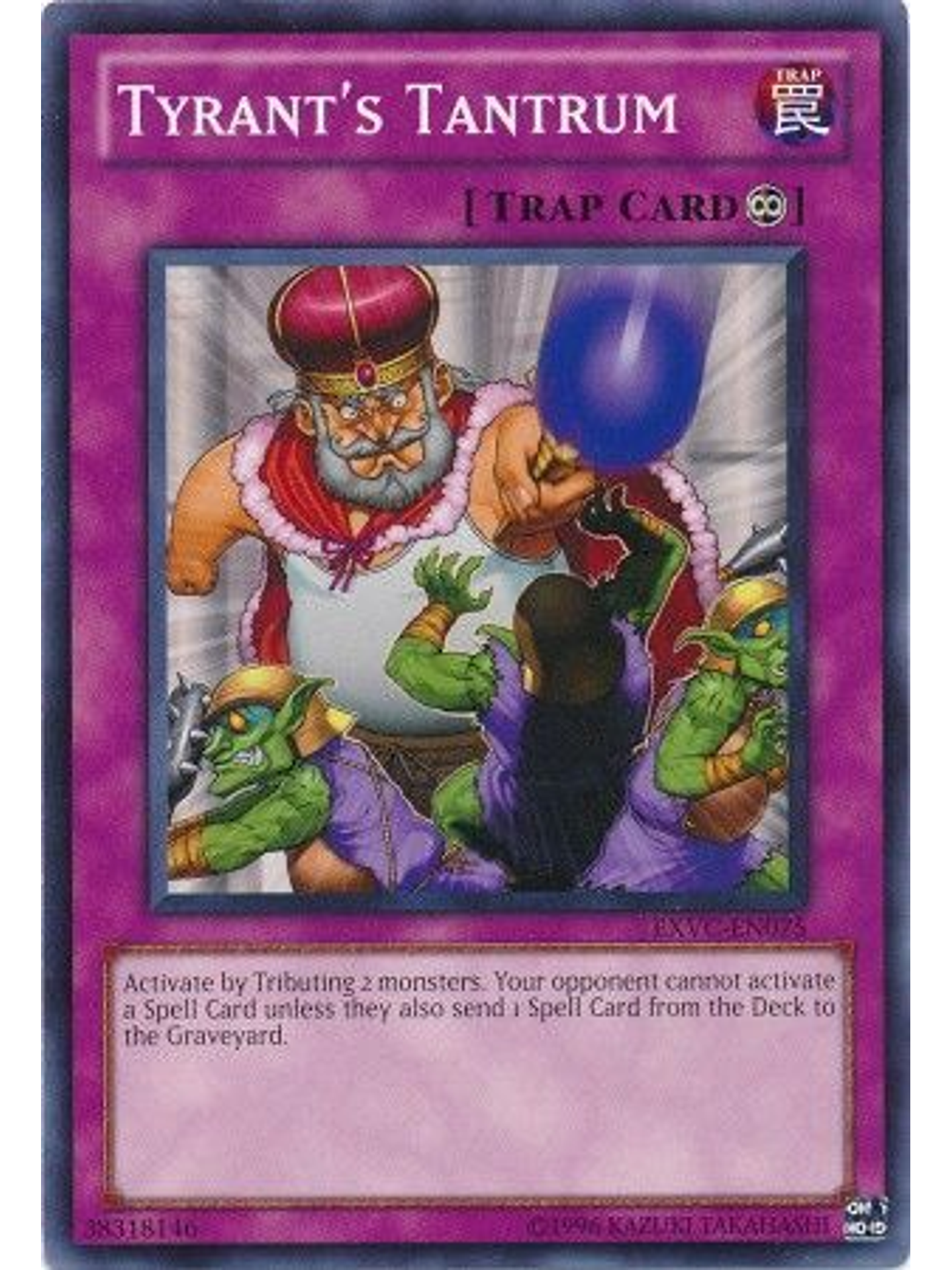 Tyrant's Tantrum - EXVC-EN075 - Common Unlimited 1