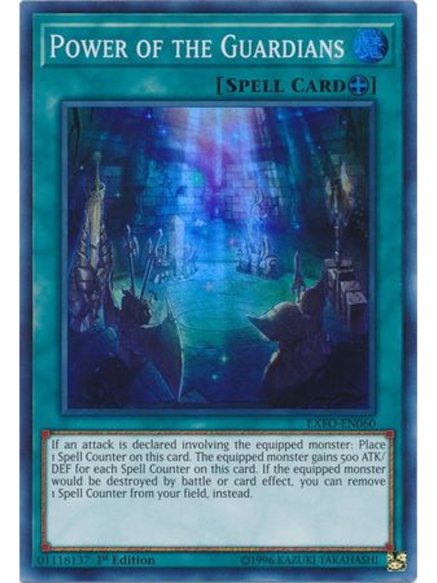 Power of the Guardians - EXFO-EN060 - Super Rare 1st Edition 1