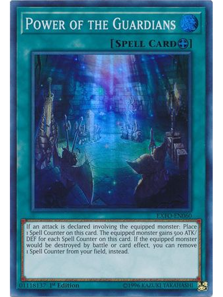 Power of the Guardians - EXFO-EN060 - Super Rare 1st Edition 1