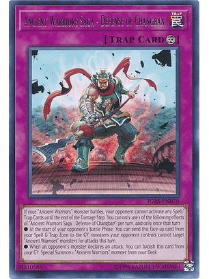 Ancient Warriors Saga - Defense of Changban - IGAS-EN070 - Rare Unlimited