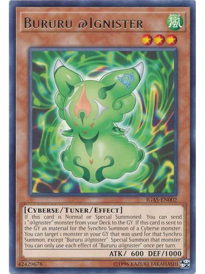 Bururu @Ignister - IGAS-EN002 - Rare Unlimited 1