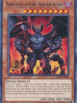 Annihilator Archfiend - IGAS-EN000 - Rare Unlimited