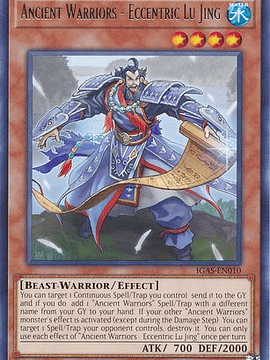 Ancient Warriors - Eccentric Lu Jing - IGAS-EN010 - Rare Unlimited