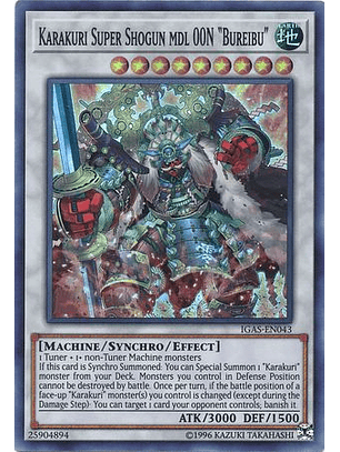 Karakuri Super Shogun mdl 00N 