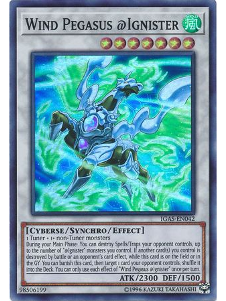 Wind Pegasus @Ignister - IGAS-EN042 - Super Rare Unlimited 1