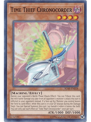 Time Thief Chronocorder - IGAS-EN018 - Common Unlimited