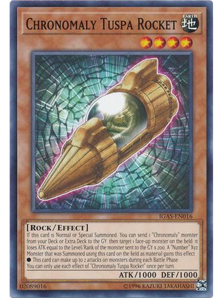 Chronomaly Tuspa Rocket - IGAS-EN016 - Common Unlimited 1
