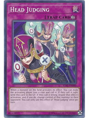 Head Judging - IGAS-EN080 - Common Unlimited