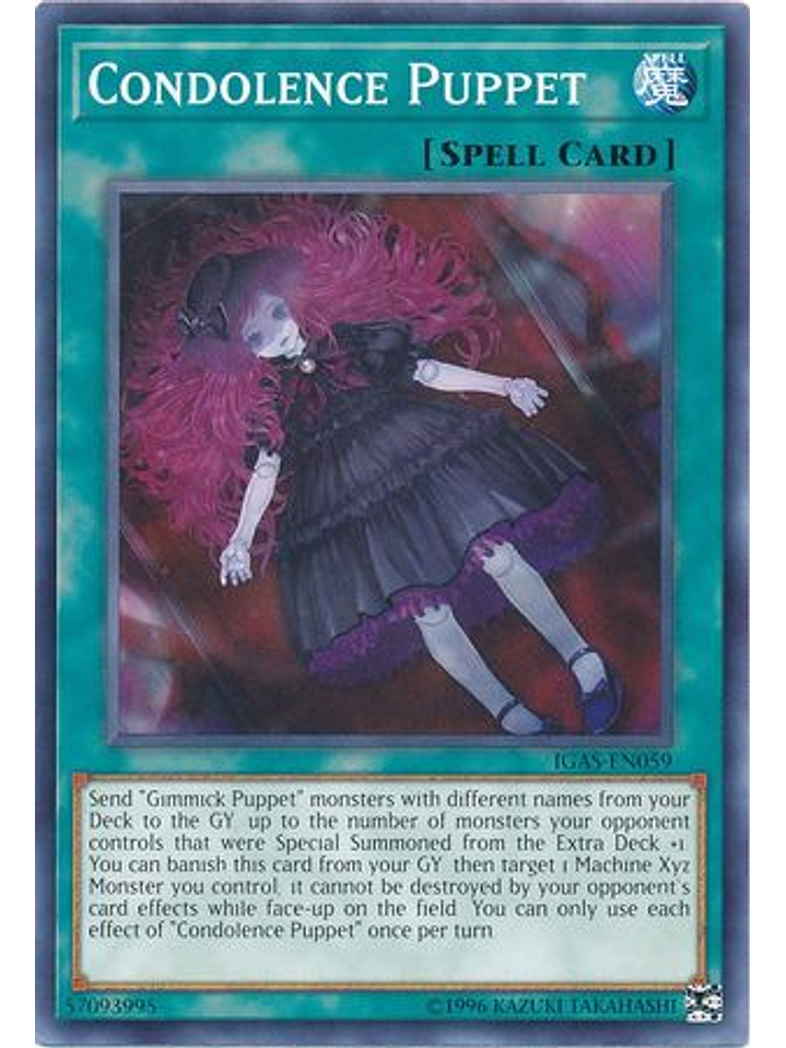 Condolence Puppet - IGAS-EN059 - Common Unlimited 1