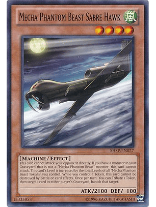 Mecha Phantom Beast Sabre Hawk - SHSP-EN027 - Common Unlimited