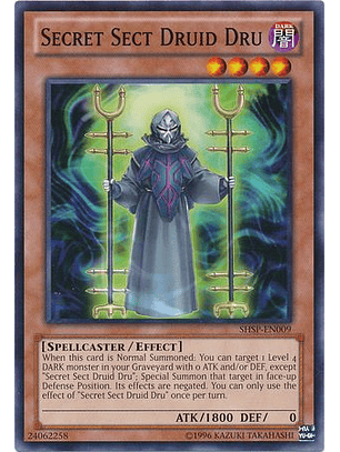 Secret Sect Druid Dru - SHSP-EN009 - Common Unlimited