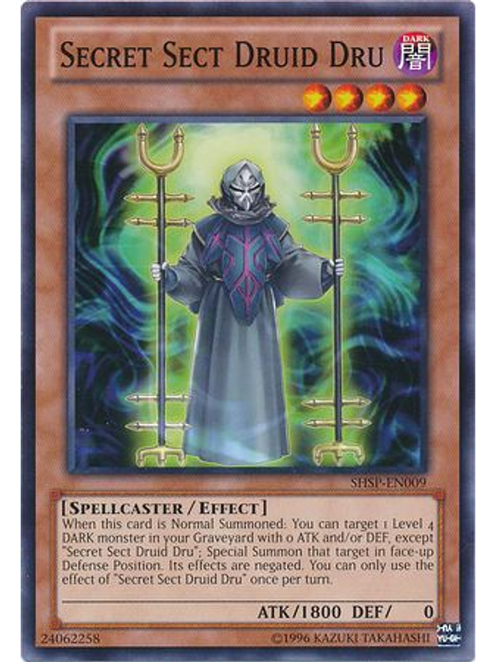 Secret Sect Druid Dru - SHSP-EN009 - Common Unlimited 1