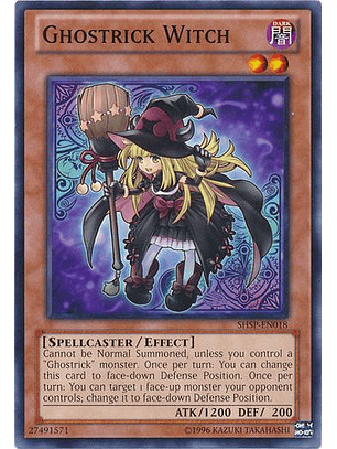 Ghostrick Witch - SHSP-EN018 - Common Unlimited