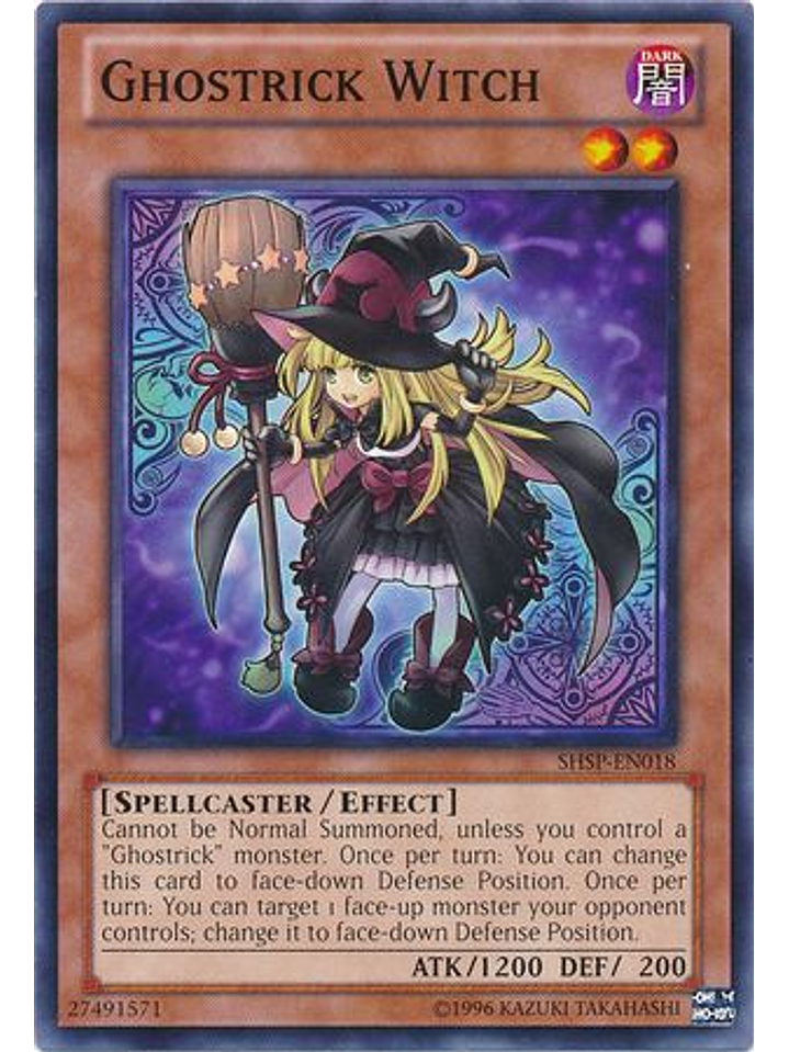 Ghostrick Witch - SHSP-EN018 - Common Unlimited 1