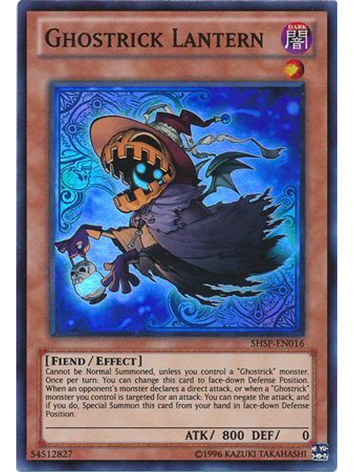 Ghostrick Lantern - SHSP-EN016 - Super Rare Unlimited 1