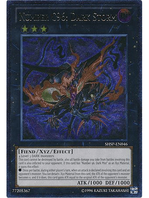 Number C96: Dark Storm - SHSP-EN046 Unlimited - Ultimate Rare