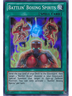 Battlin' Boxing Spirits - SHSP-EN060 - Super Rare Unlimited