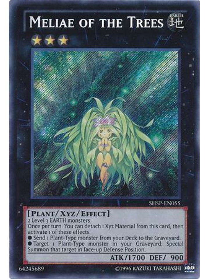 Meliae of the Trees - SHSP-EN055 - Secret Rare Unlimited 1