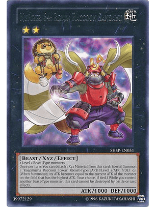 Number 64: Ronin Raccoon Sandayu - SHSP-EN051 - Rare Unlimited