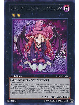 Ghostrick Socuteboss - PRIO-EN051 - Rare 1st Edition