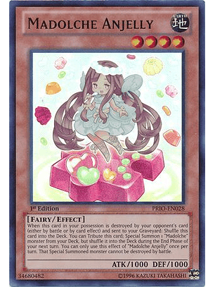 Madolche Anjelly - PRIO-EN028 - Ultra Rare 1st Edition