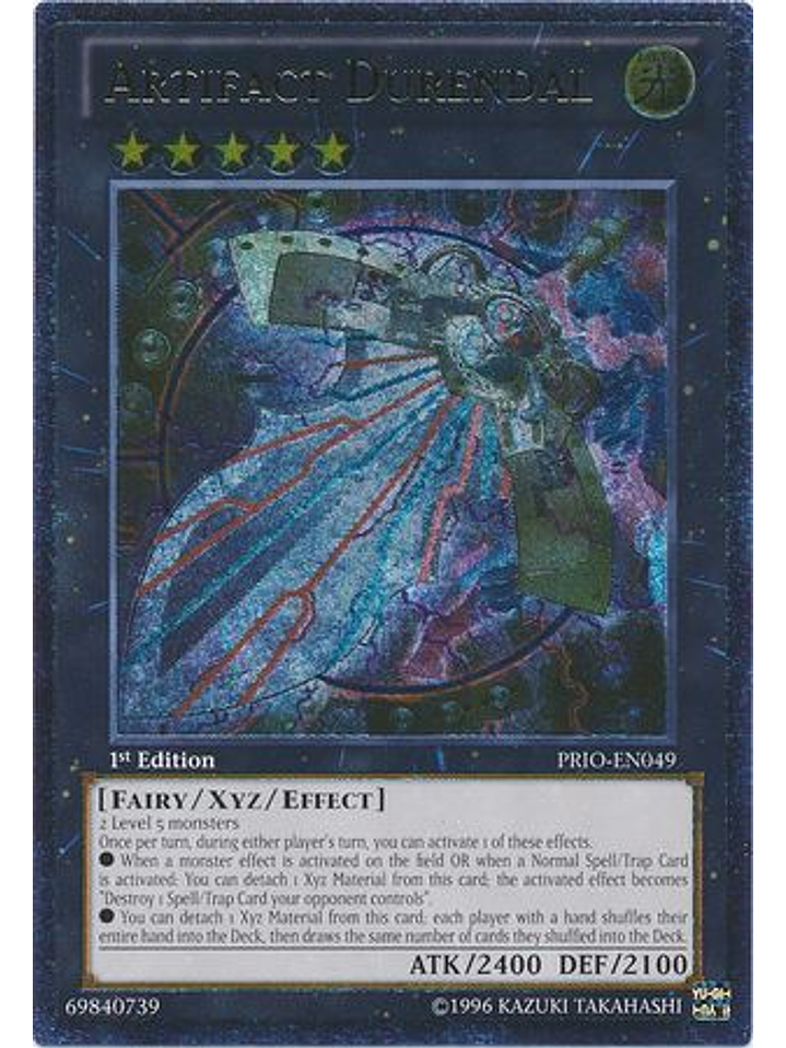 Artifact Durendal - PRIO-EN049 1st Edition - Ultimate Rare 1