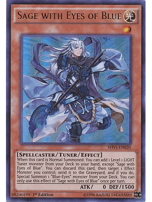 Sage with Eyes of Blue - SHVI-EN020 - Ultra Rare 1st Edition