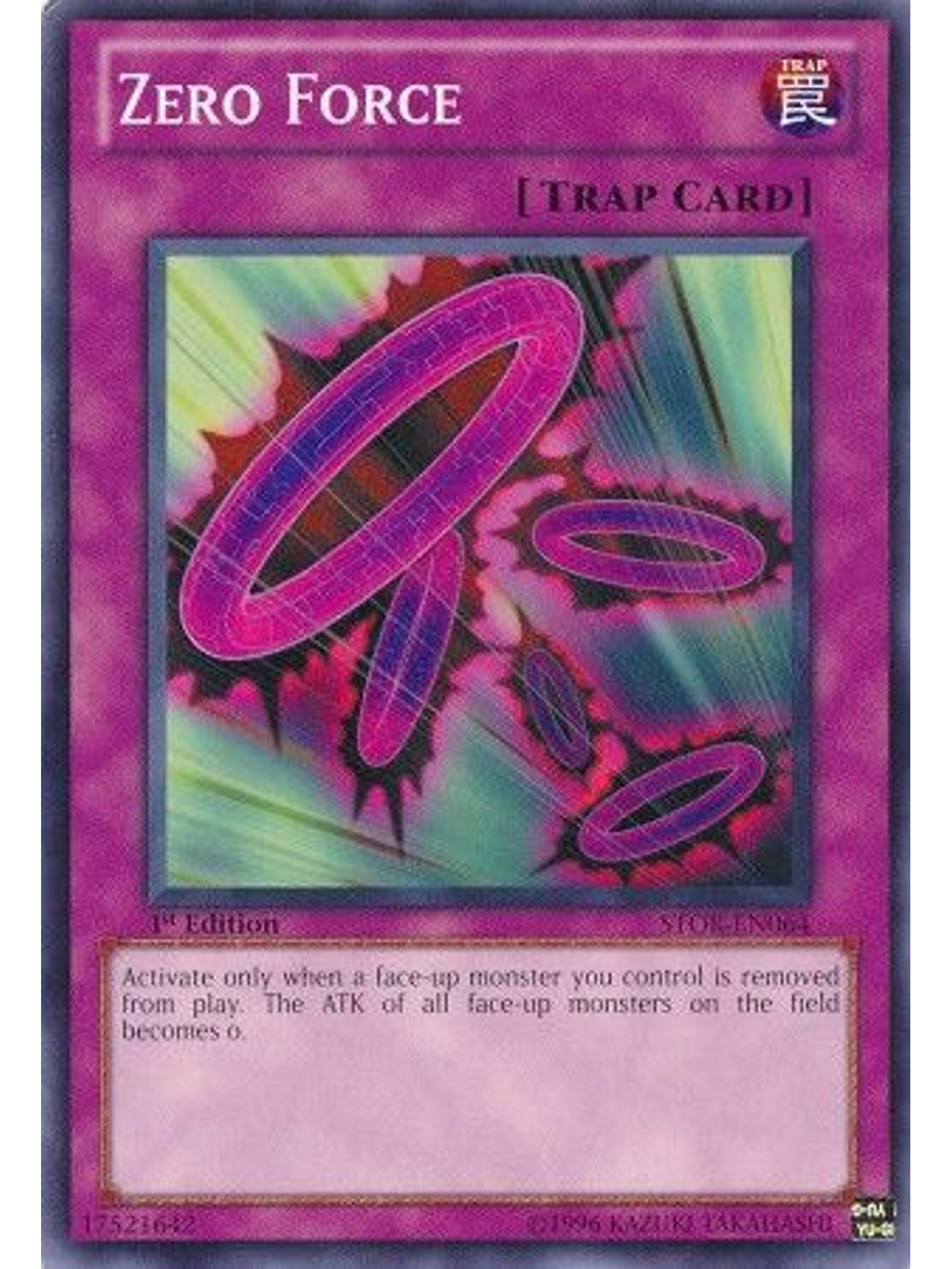 Zero Force - STOR-EN064 - Common 1st Edition 1