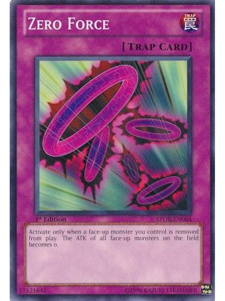 Zero Force - STOR-EN064 - Common 1st Edition 1