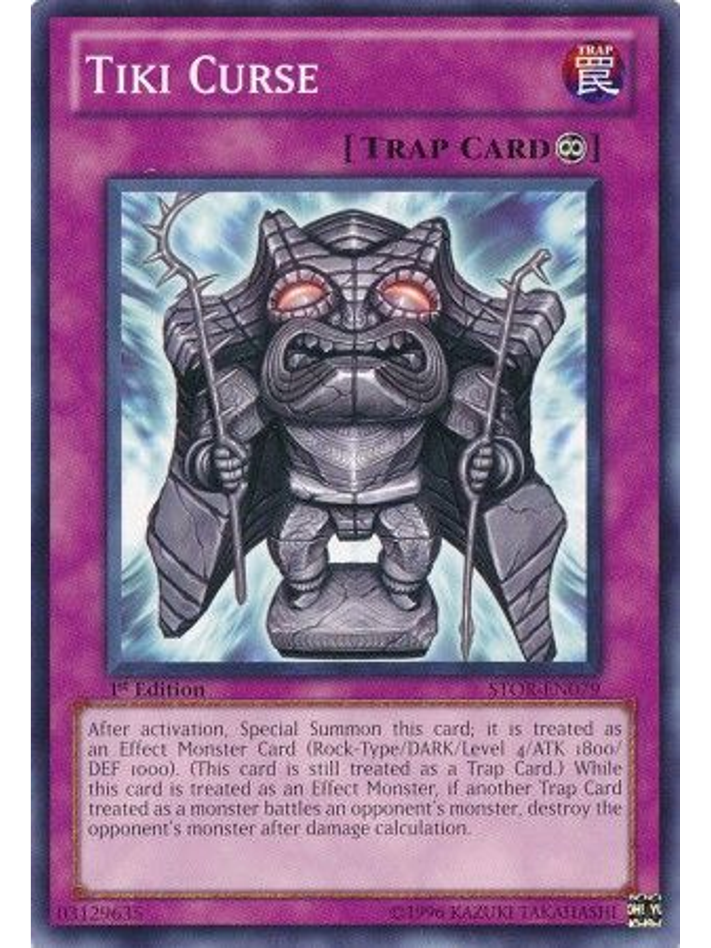 Tiki Curse - STOR-EN079 - Common 1st Edition 1