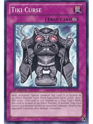 Tiki Curse - STOR-EN079 - Common 1st Edition