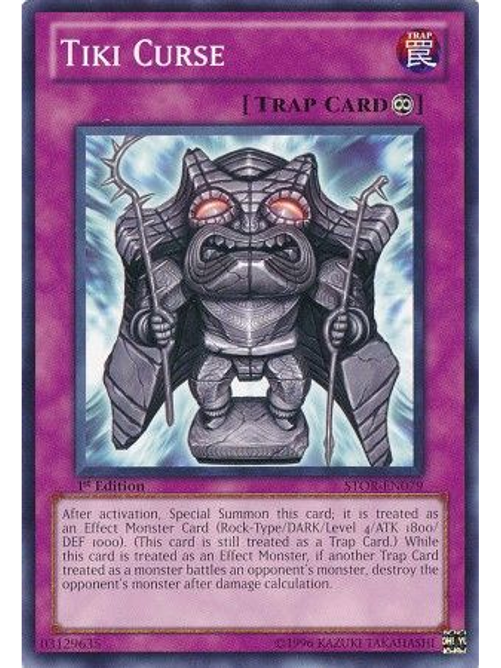 Tiki Curse - STOR-EN079 - Common 1st Edition 1