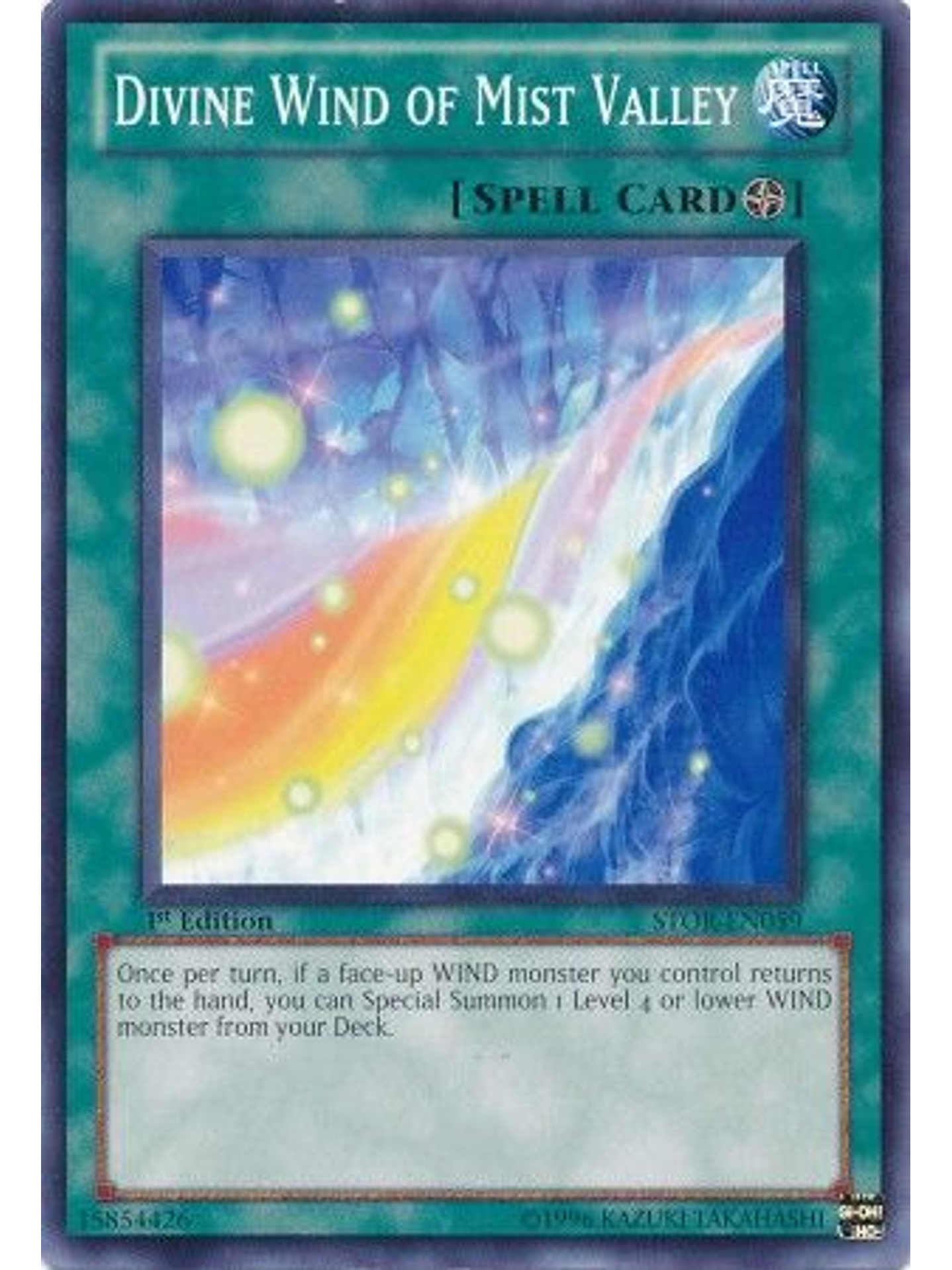Divine Wind of Mist Valley - STOR-EN059 - Common 1st Edition 1