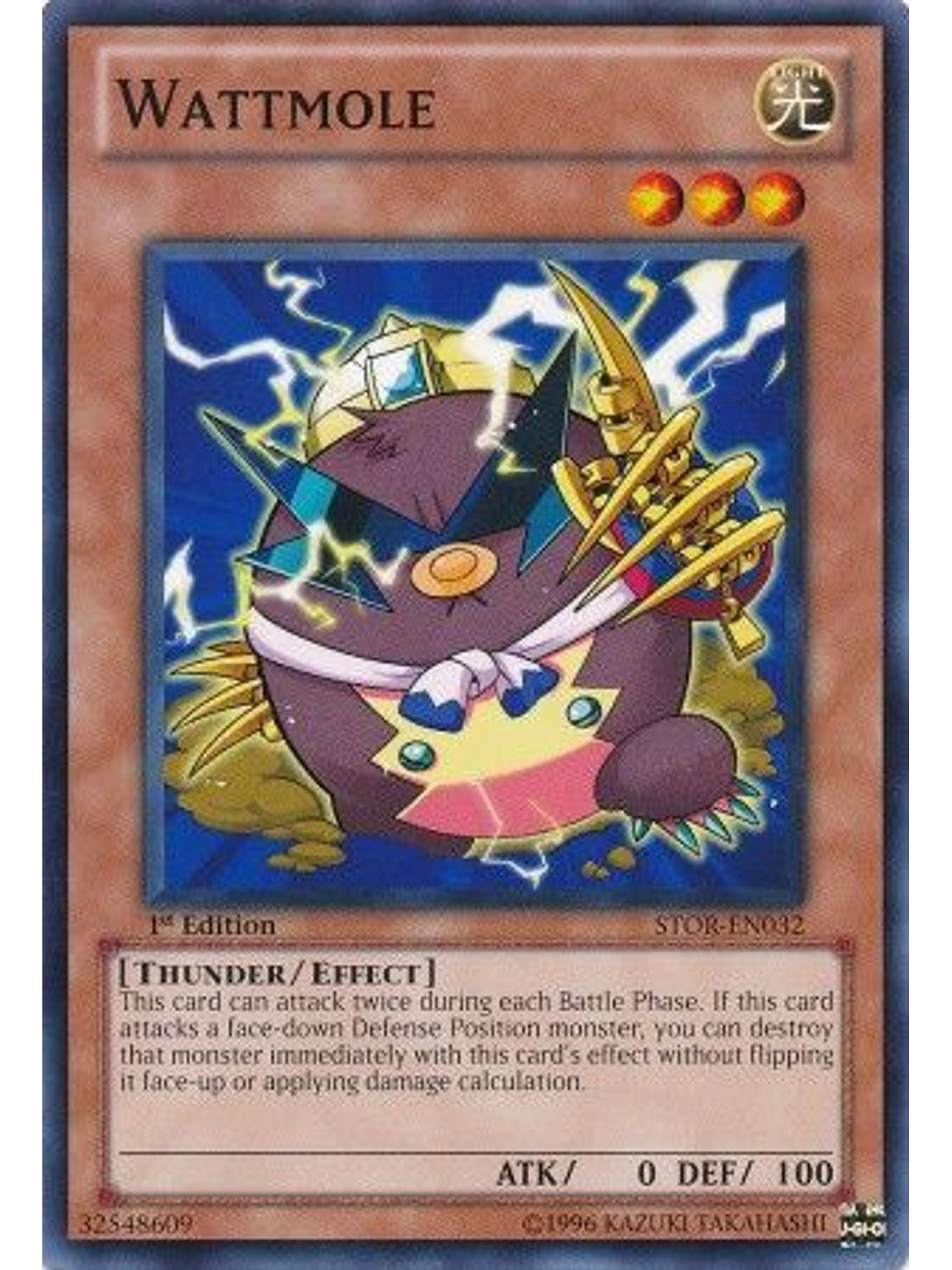 Wattmole - STOR-EN032 - Common 1st Edition 1