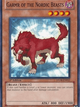 Garmr of the Nordic Beasts - STOR-EN012 - Common 1st Edition