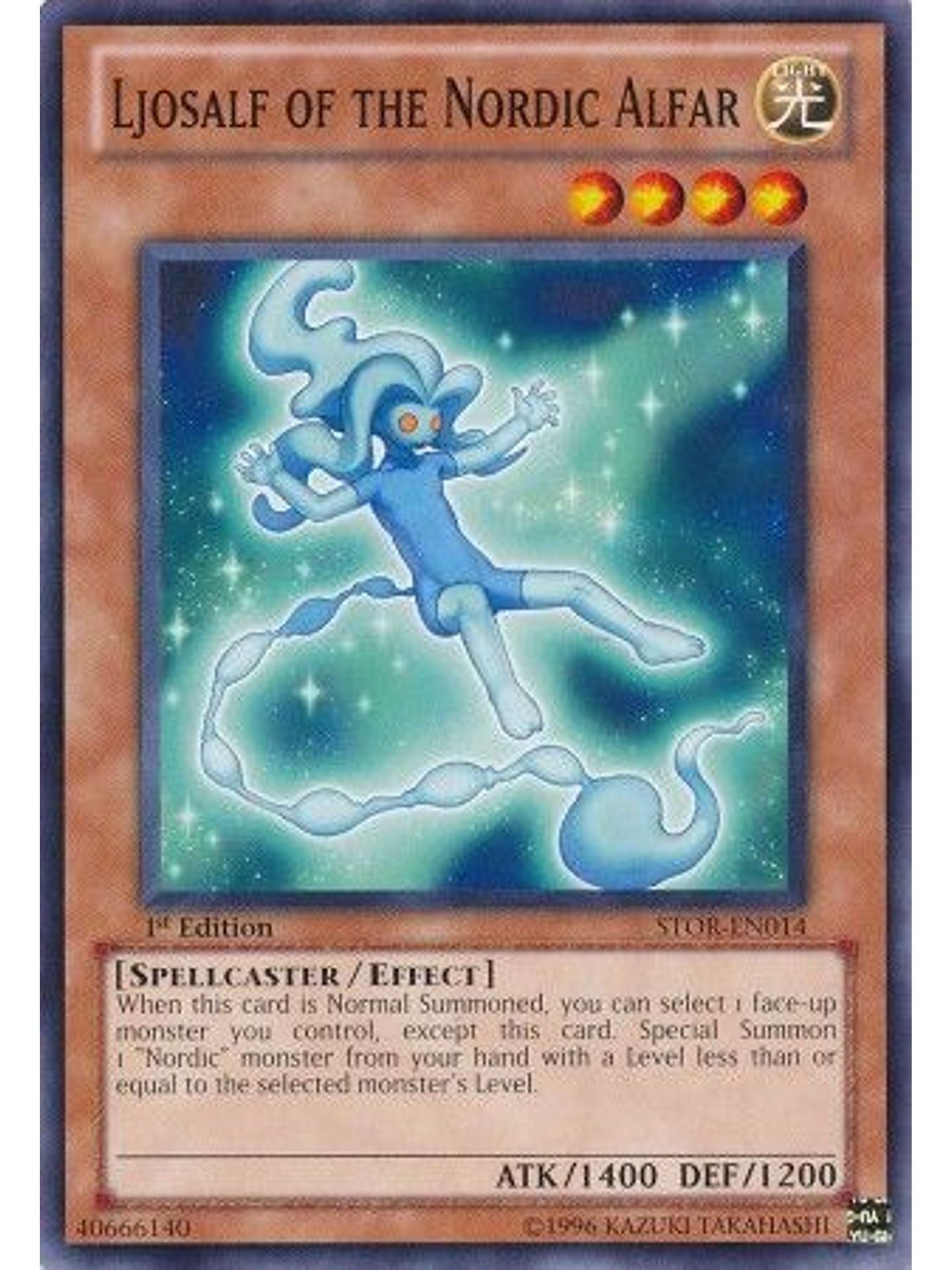 Ljosalf of the Nordic Alfar - STOR-EN014 - Common 1st Edition 1