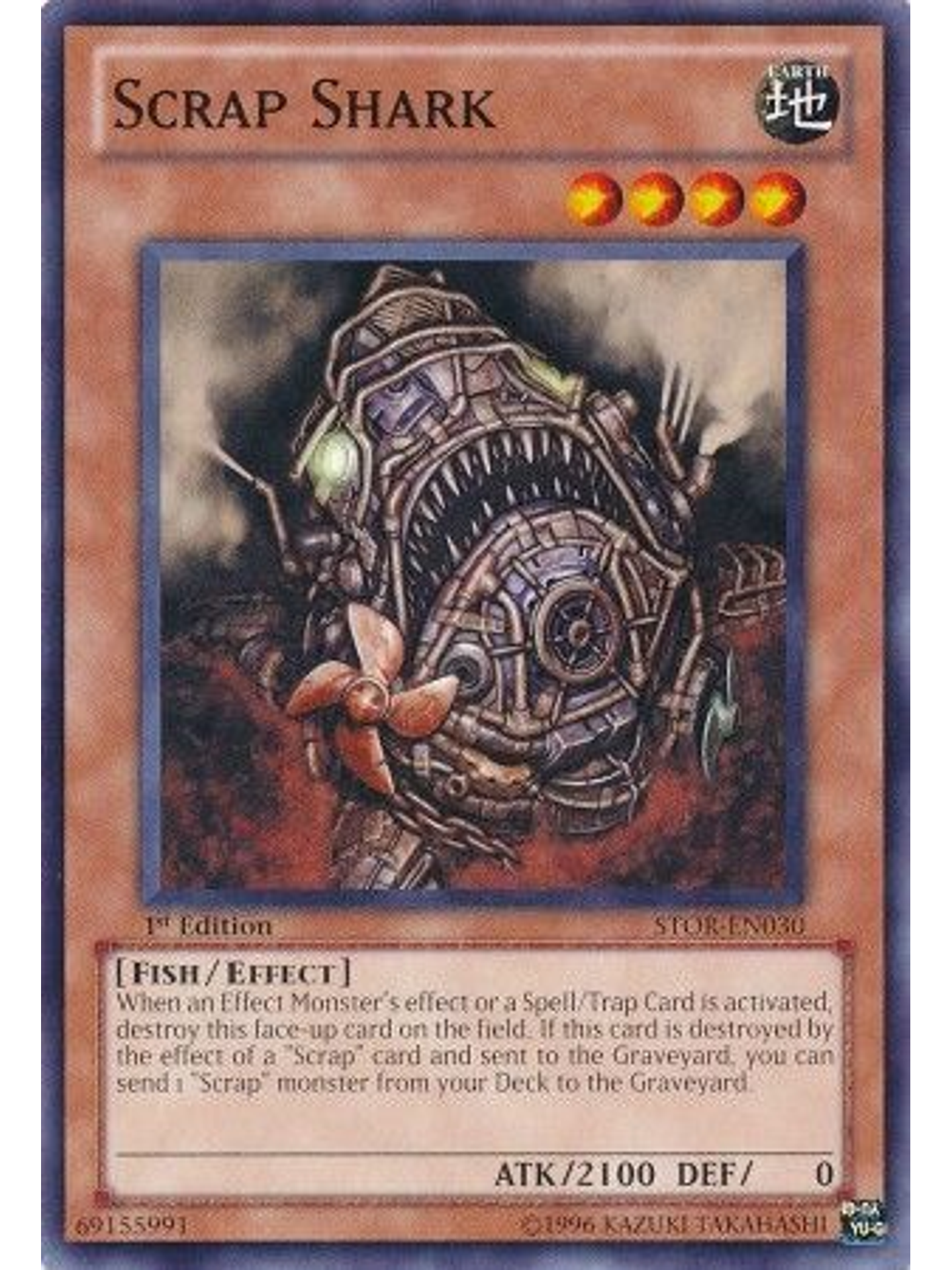 Scrap Shark - STOR-EN030 - Common 1st Edition 1