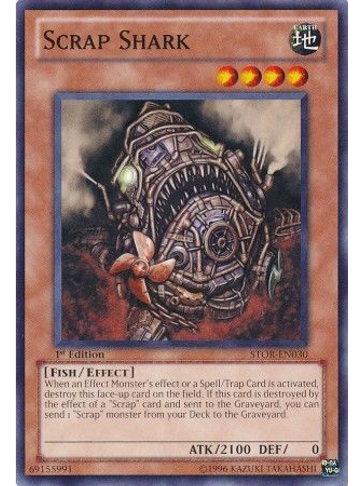 Scrap Shark - STOR-EN030 - Common 1st Edition 1