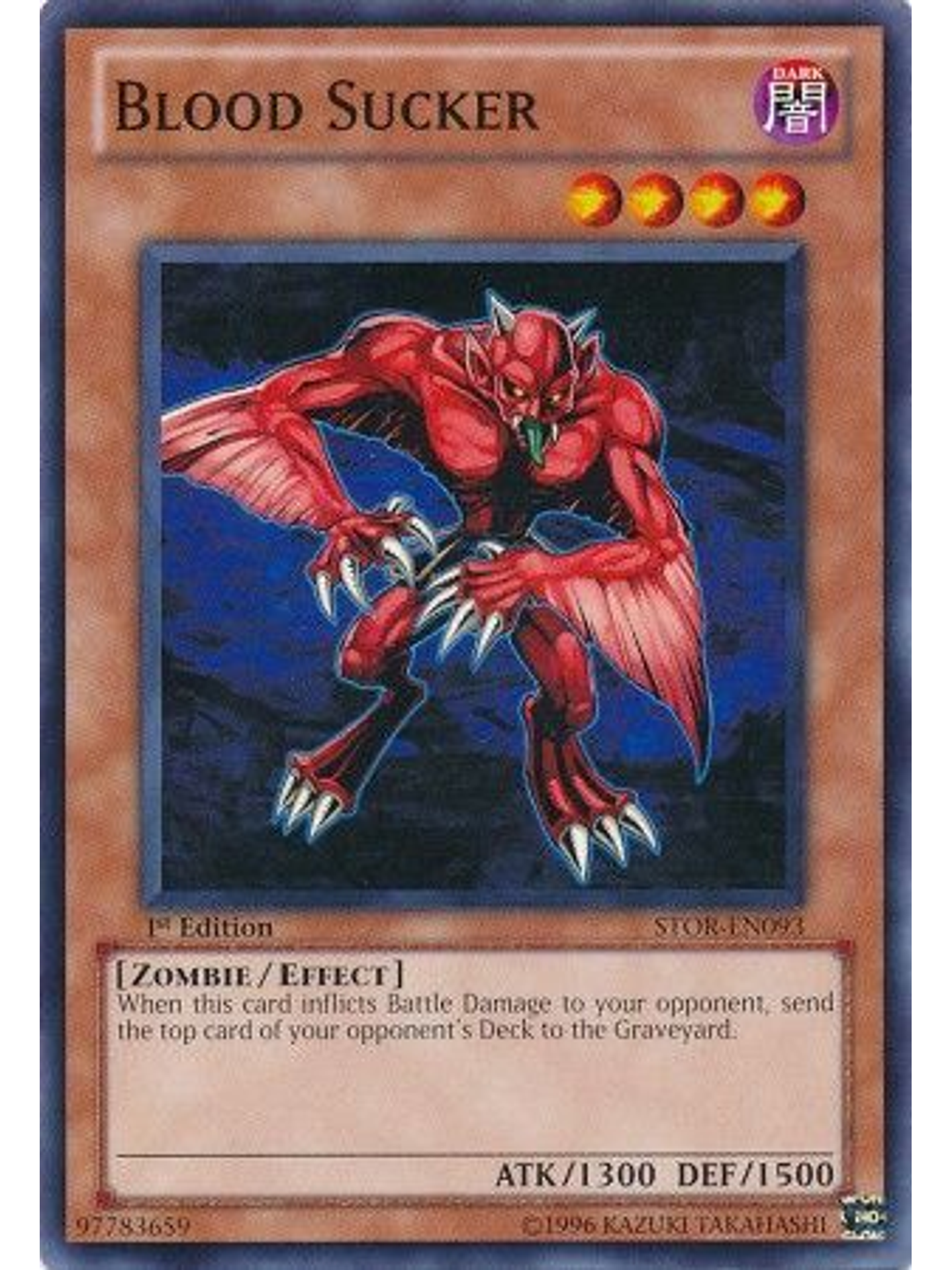 Blood Sucker - STOR-EN093 - Common 1st Edition 1