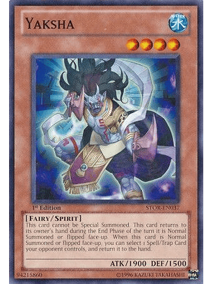 Yaksha - STOR-EN037 - Common 1st Edition