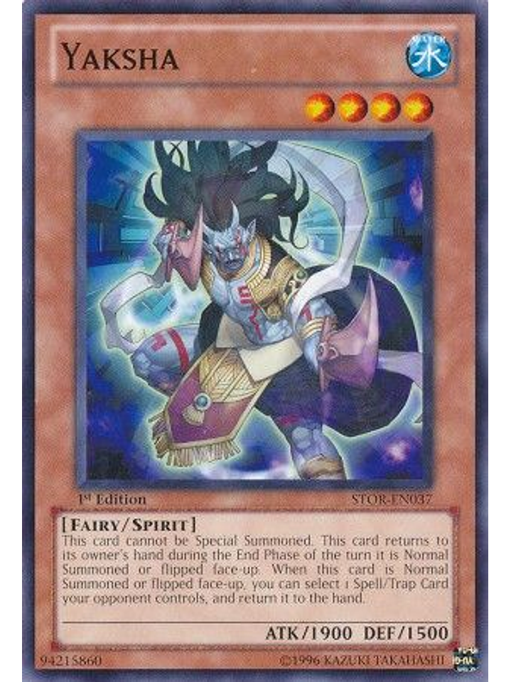 Yaksha - STOR-EN037 - Common 1st Edition 1