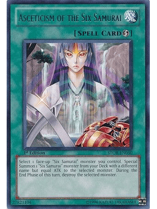 Asceticism of the Six Samurai - STOR-EN050 - Rare 1st Edition