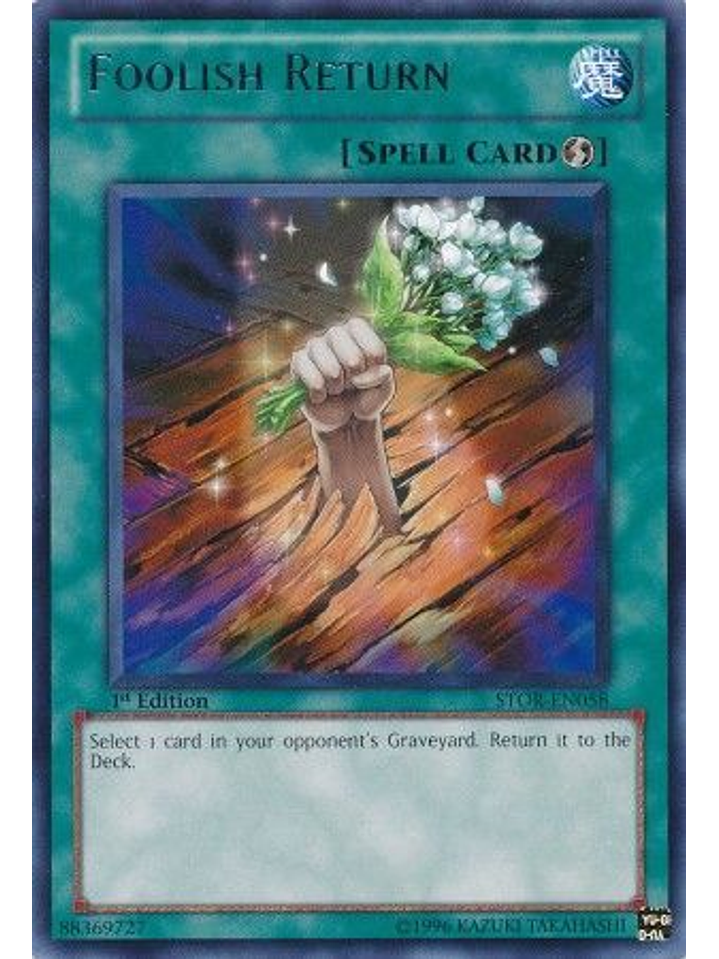 Foolish Return - STOR-EN058 - Rare 1st Edition 1