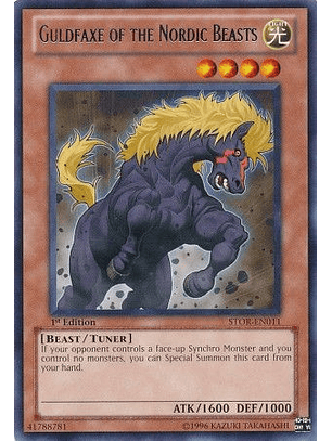 Guldfaxe of the Nordic Beasts - STOR-EN011 - Rare 1st Edition