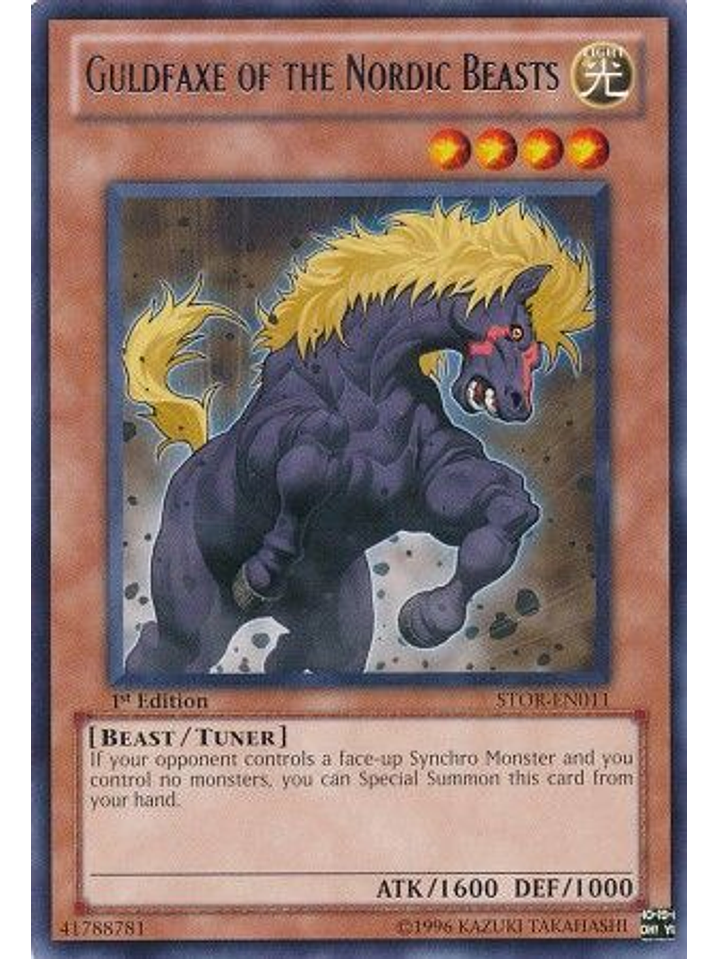 Guldfaxe of the Nordic Beasts - STOR-EN011 - Rare 1st Edition 1